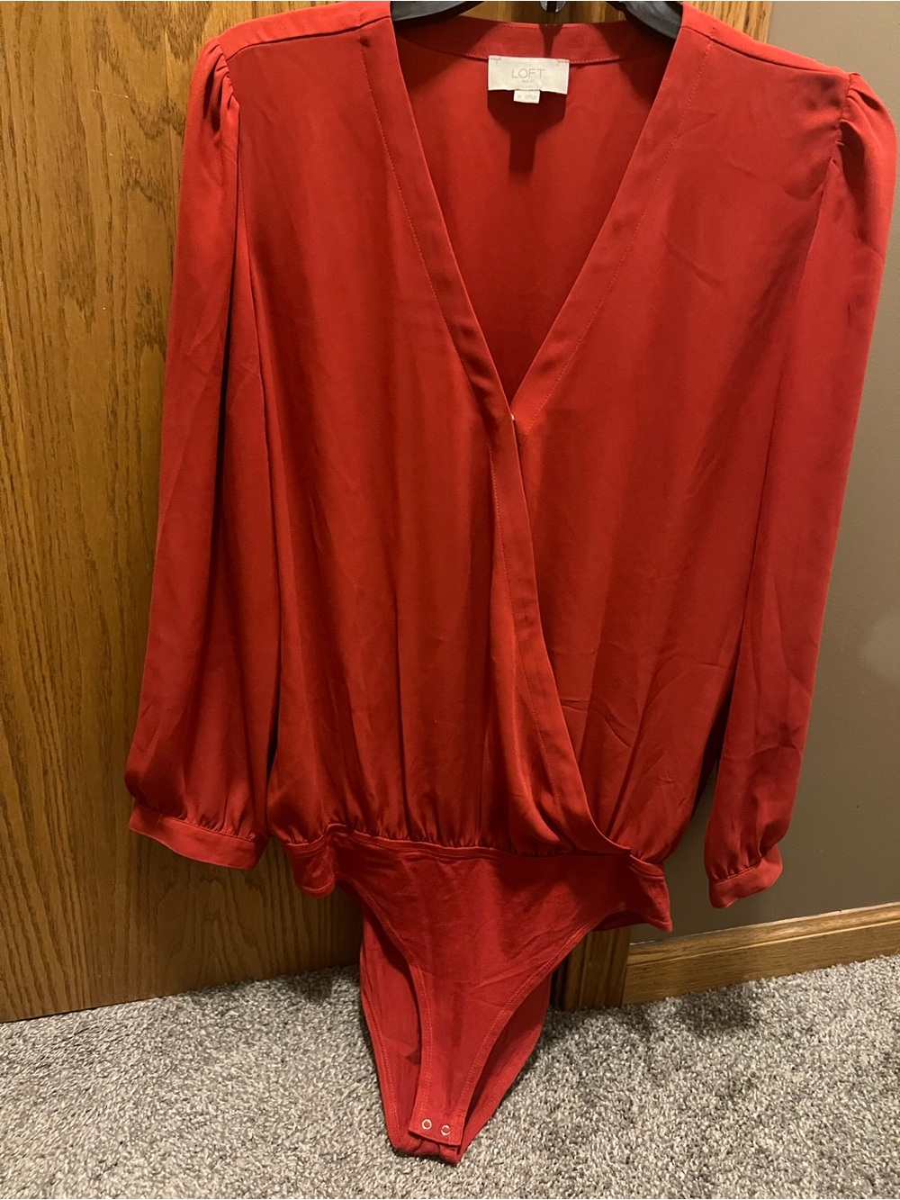 LOFT Outlet Red Women's Top